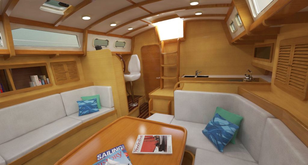 boat plans cabo horn 40