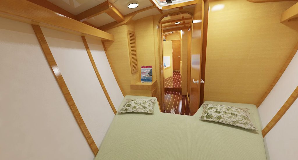 Cabo Horn 40 fore cabin