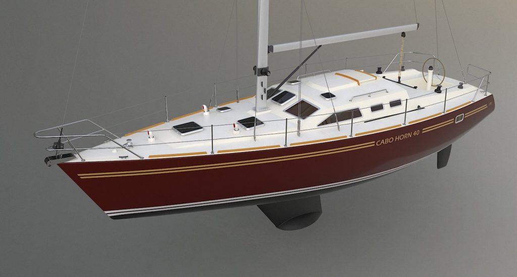 boat plans cabo horn 40