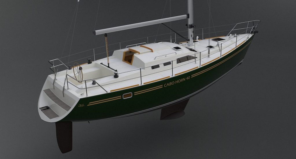 boat plans cabo horn 40