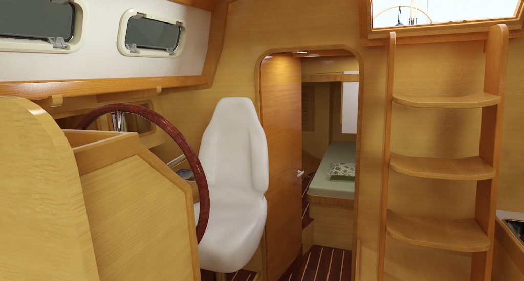 boat plans cabo horn 40