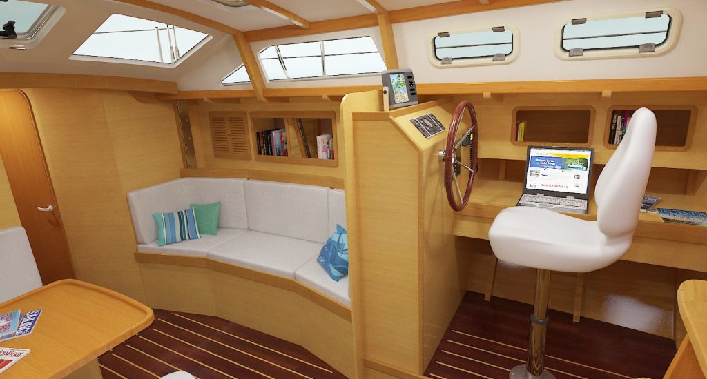 boat plans cabo horn 40