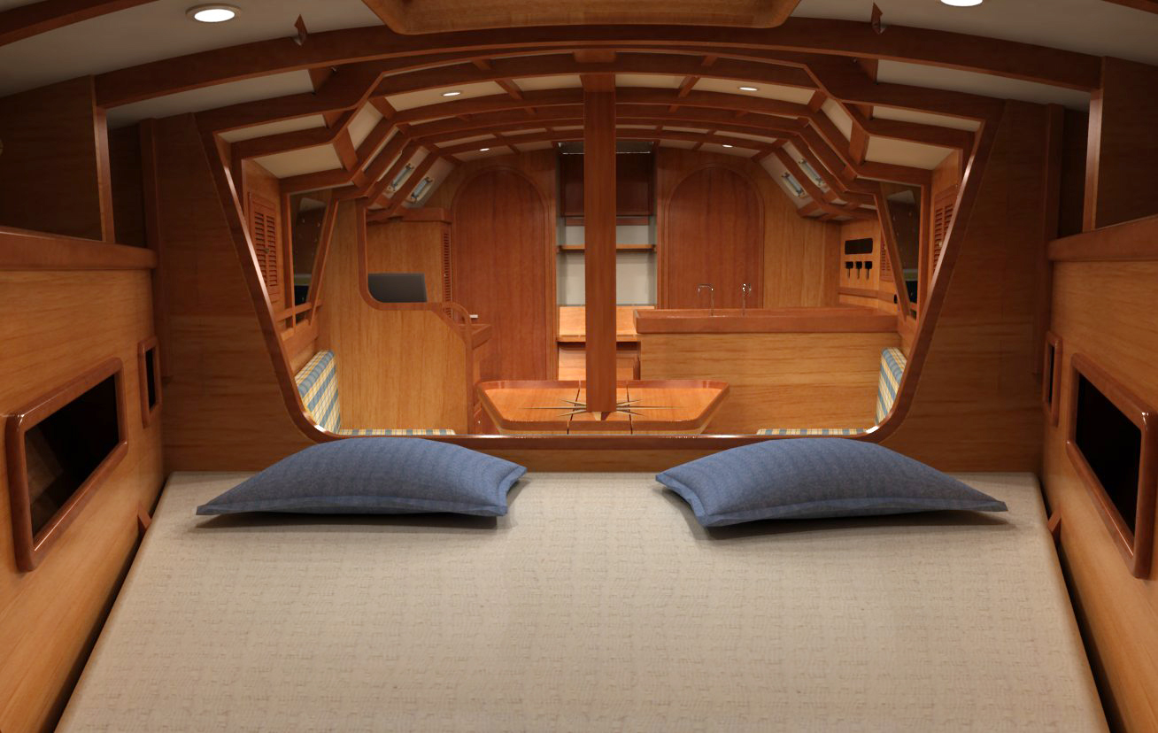 build a comfortable and stable sailboat