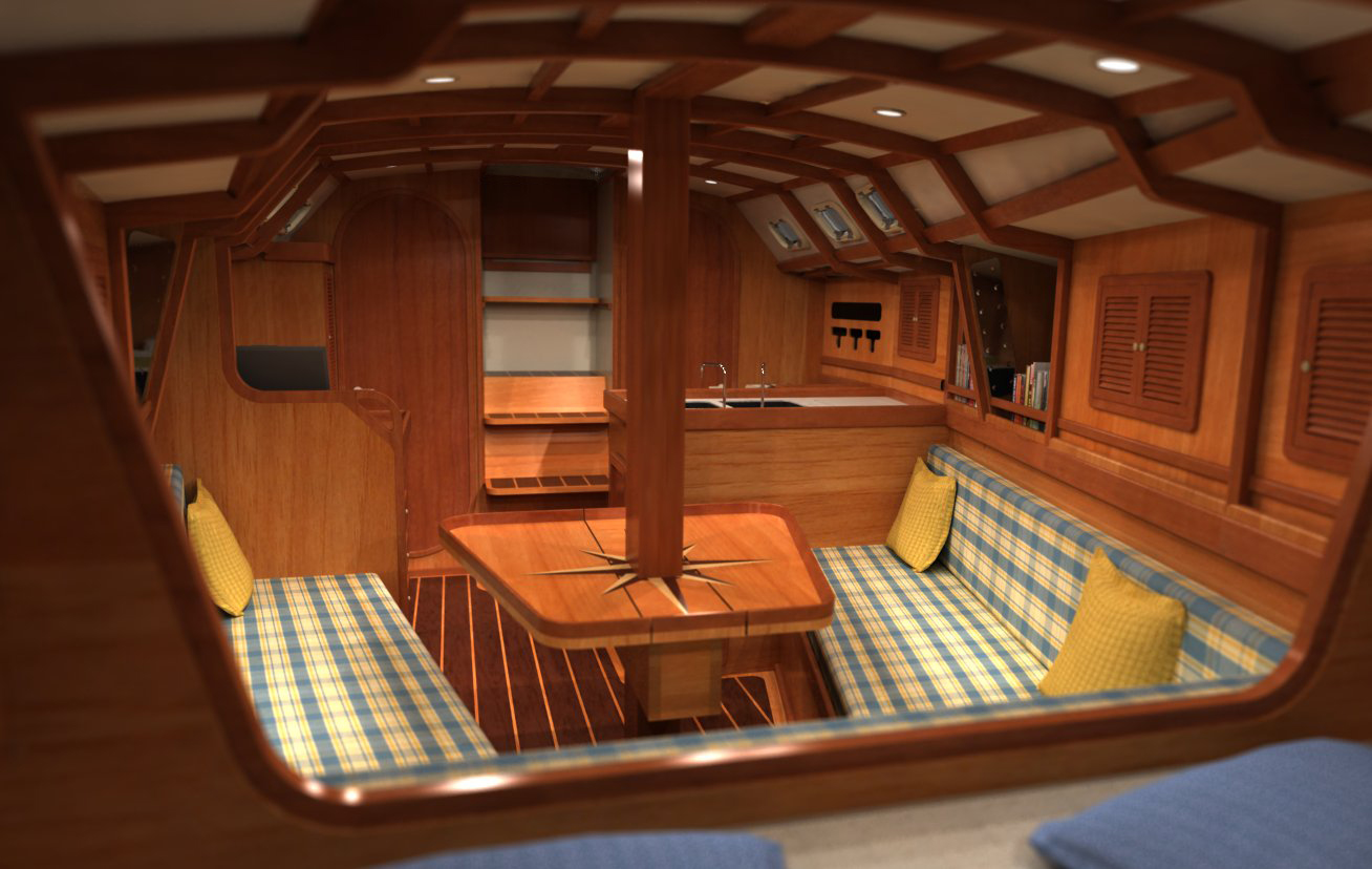 build a comfortable and stable sailboat