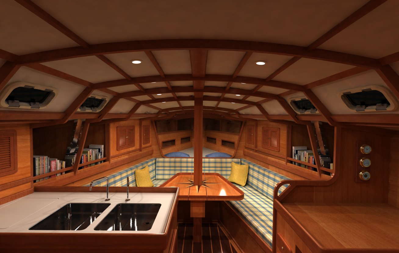 build a comfortable and stable sailboat