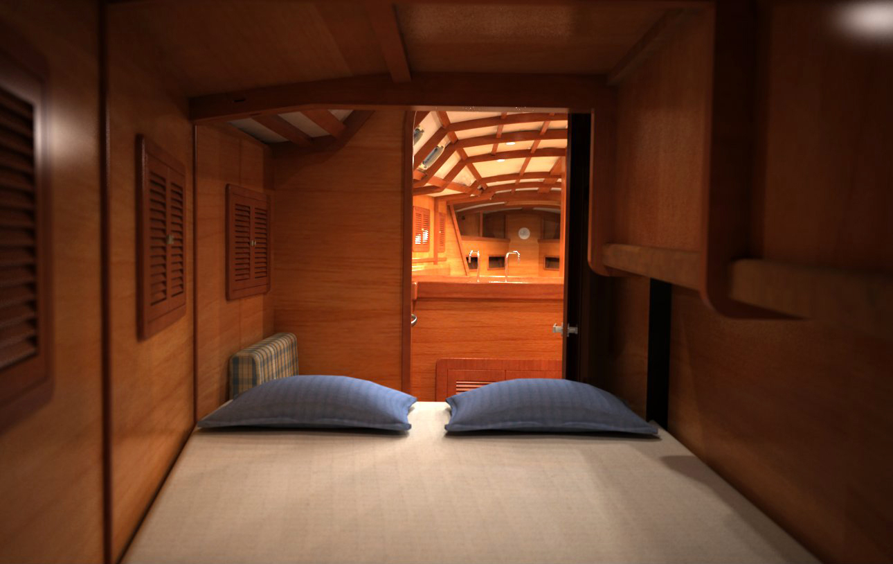 build a comfortable and stable sailboat