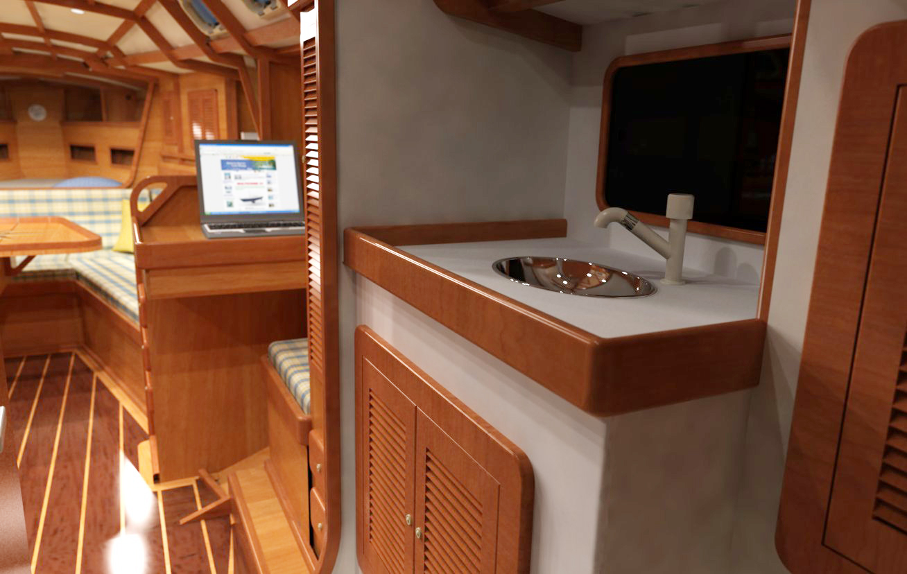 build a comfortable and stable sailboat