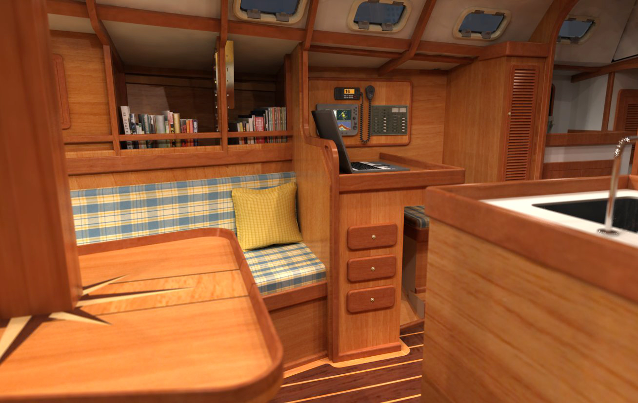 build a comfortable and stable sailboat