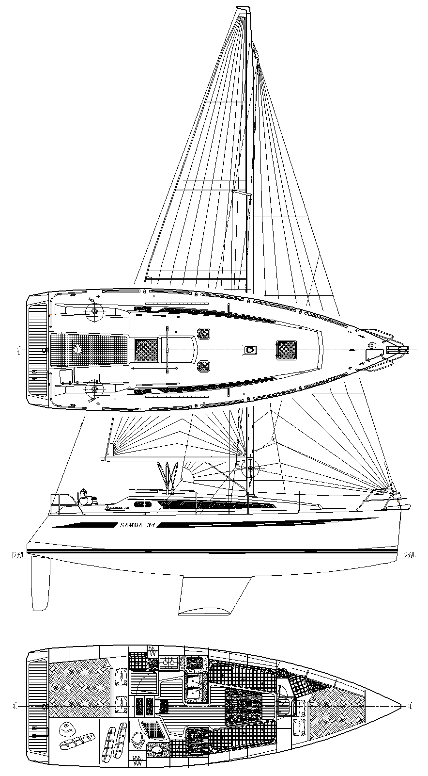 boat plans samoa 34