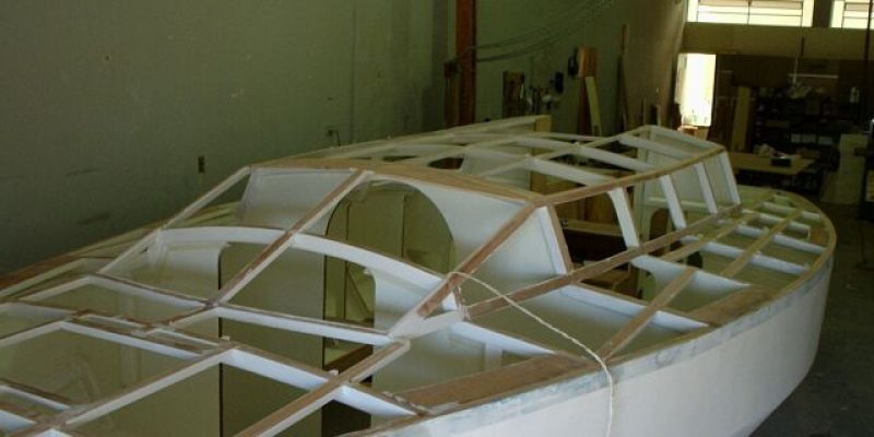 Boat Plans Multichine 23 - construction