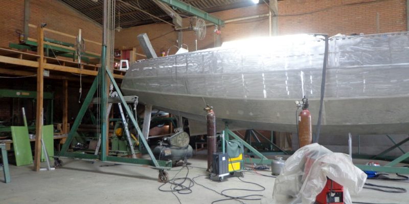 construction in aluminum