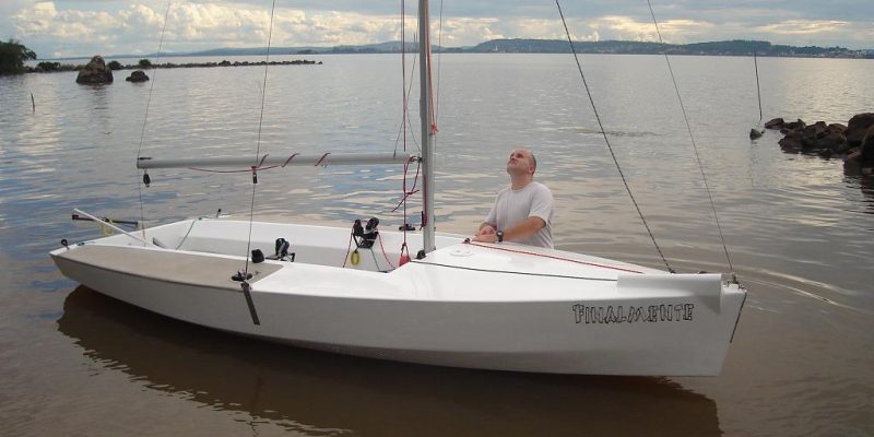 boat plans stich & glue dinghy for amateur construction