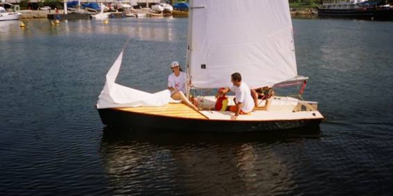 boat plans stich & glue dinghy for amateur construction