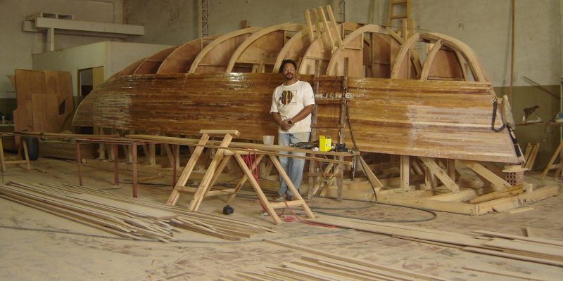 Building in strip planking